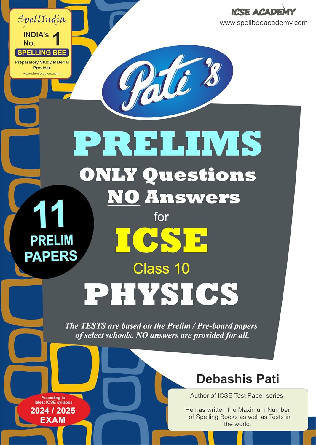 ICSE PHYSICS - How to Prepare for 2026 Board Exams - 11 Prelim / Pre Board Tests